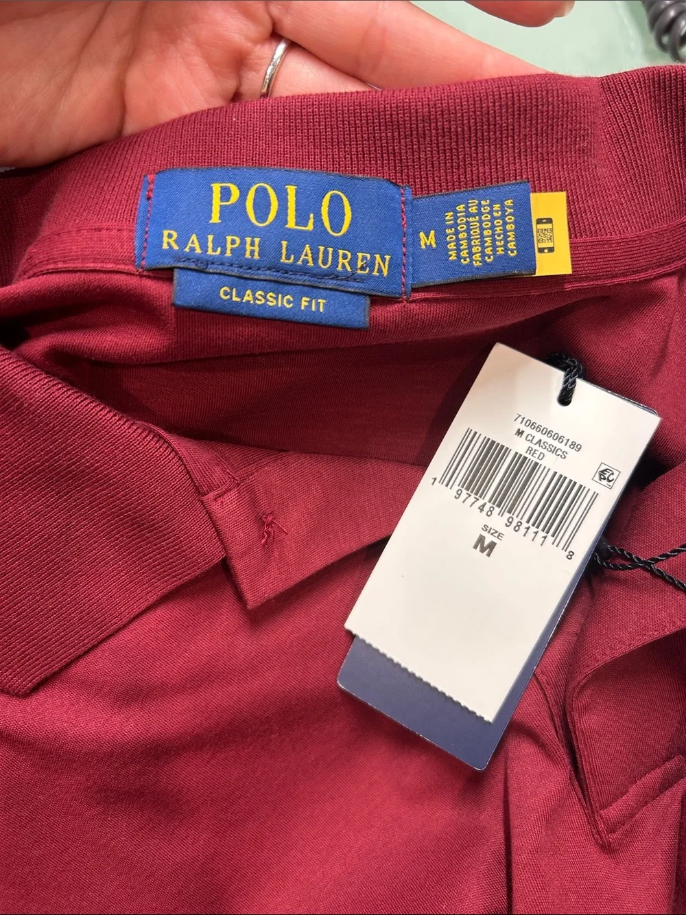 Polo by Ralph Lauren Men's Red Short-Sleeve Polo Shirt
